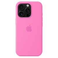 Apple Cover Posteriore in Silicone con MagSafe Apple iPhone 16 Pro - Peony Pink