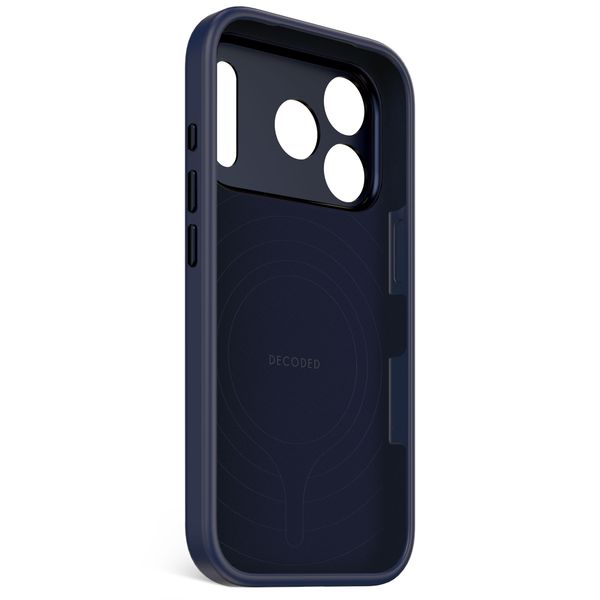 Decoded Cover in Silicone MagSafe Apple iPhone 17 Pro - True Navy