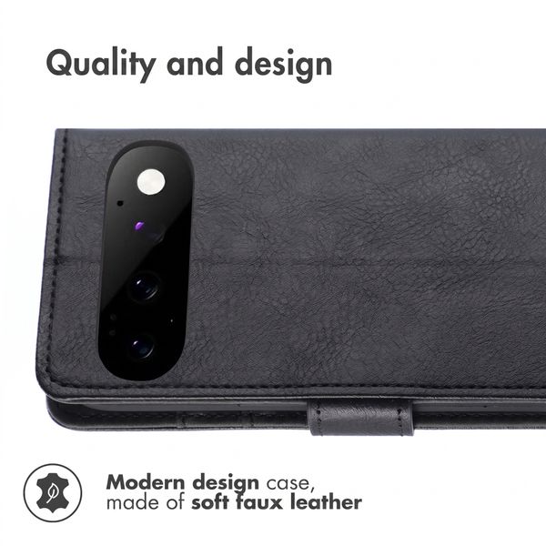 Luxe Bookcase Google Pixel 11 / 11 Pro - Zwart