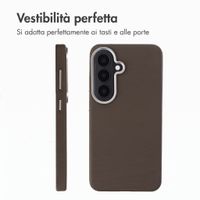 Accezz Cover Mesh con MagSafe Samsung Galaxy S26 - Marrone