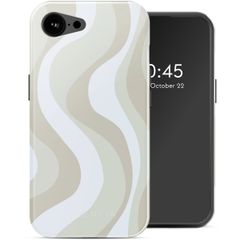Selencia Cover posteriore Vivid con MagSafe Apple iPhone 17e / 16e - Desert Waves Beige