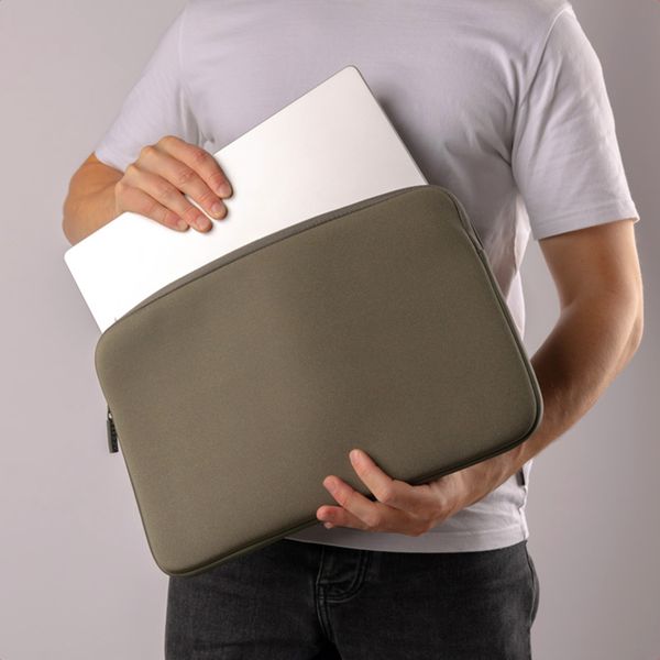 Accezz Cover per laptop 15-16 pollici - Laptopsleeve - Verde