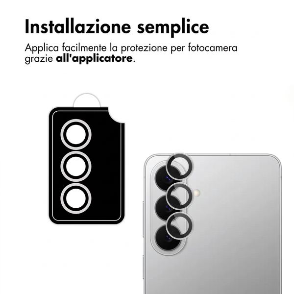 imoshion 2 Pack protezione lente fotocamera per Samsung Galaxy S26 / S26 Plus - Silver Shadow
