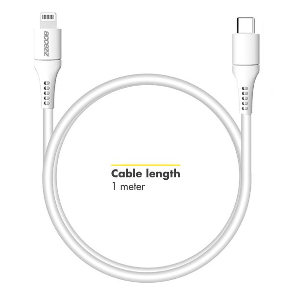 Accezz Cavo da Lightning a USB-C - Certificato MFI - 1 metro - Bianco