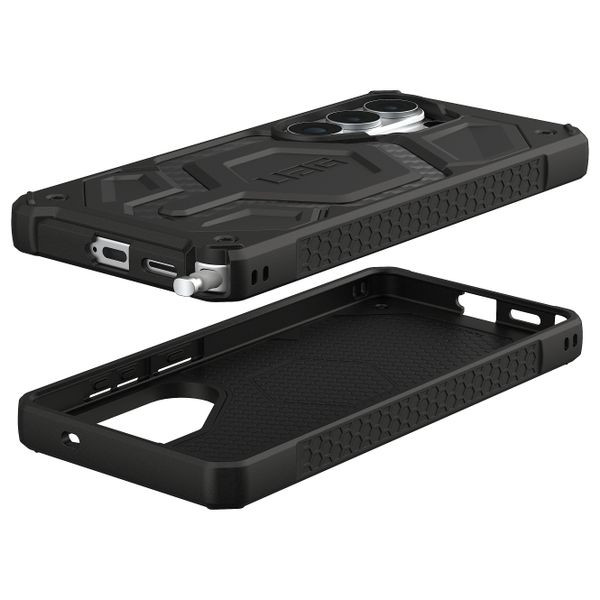 UAG Cover Posteriore Monarch Pro Samsung Galaxy S26 Ultra - Carbon Fiber