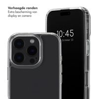 Selencia Cover trasparente con ganci + laccetto da polso Lova Apple iPhone 16 Pro Max - Beige