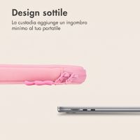 imoshion Custodia per laptop con tasca 15-16 pollici - Candy Pink