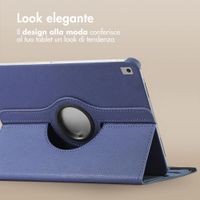 imoshion Cover Girevole a 360° Apple iPad Air 3 (2019) / Pro 10.5 (2017) - Blu scuro