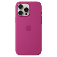 Apple Cover Posteriore in Silicone con MagSafe Apple iPhone 16 Pro Max - Fucsia