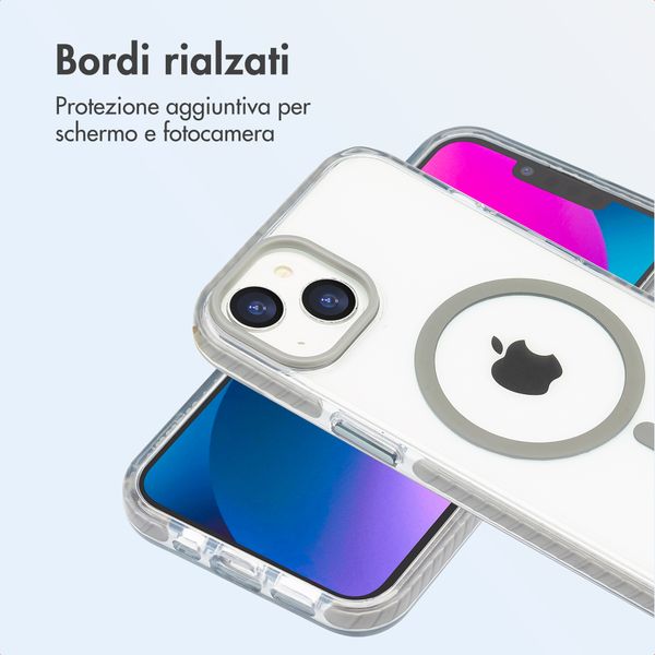 imoshion Cover Combat MagSafe Apple iPhone 14 / 13 - Grigio