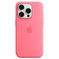 Apple Cover Posteriore in Silicone con MagSafe Apple iPhone 15 Pro - Rosa
