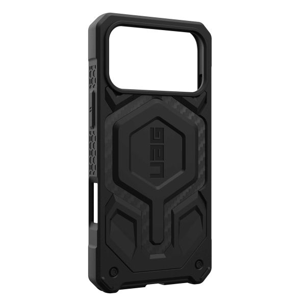 UAG Cover Posteriore Monarch Pro Apple iPhone 17 Pro - Carbon Fiber