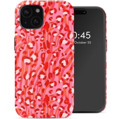 Selencia Cover posteriore Vivid con MagSafe Apple iPhone 15 - Wild Spots Lipstick