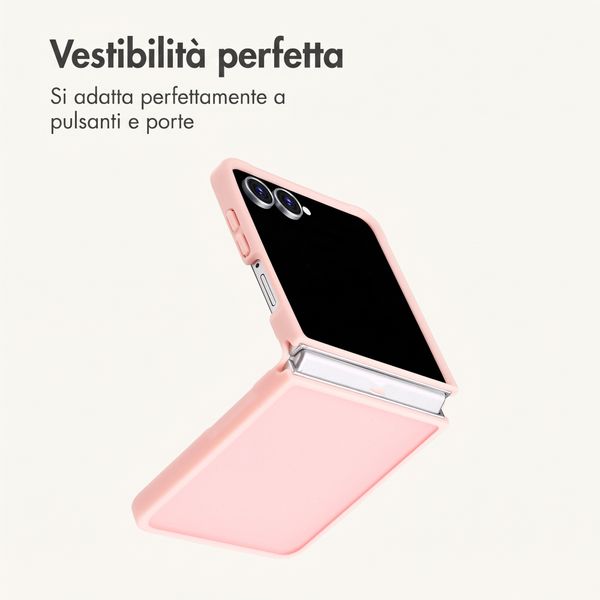 imoshion Cover posteriore Color Guard Samsung Galaxy Z Flip 8 - Rosa chiaro