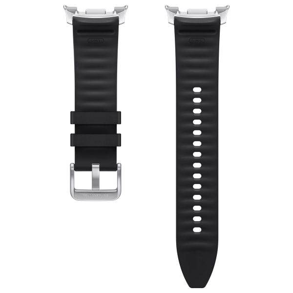 Samsung Cinturino Original Hybrid in pelle vegana Samsung Galaxy Watch 8 (40/44mm) / Classic (46mm) - Black
