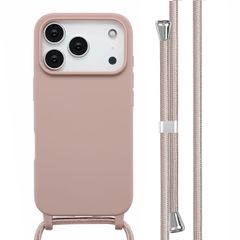 imoshion Cover in Silicone con Cordino Apple iPhone 17 Pro - Sand Pink