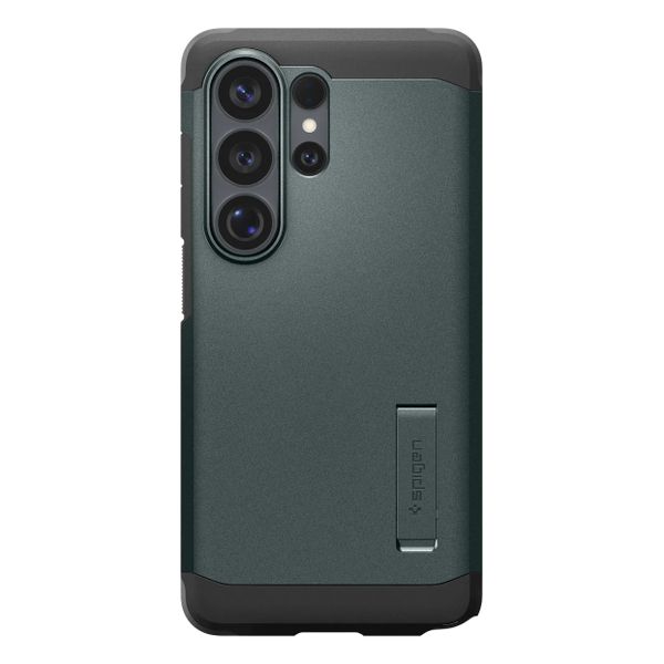 Spigen Cover Posteriore Corazzata Tough con MagSafe Samsung Galaxy S26 Ultra - Abyss Green