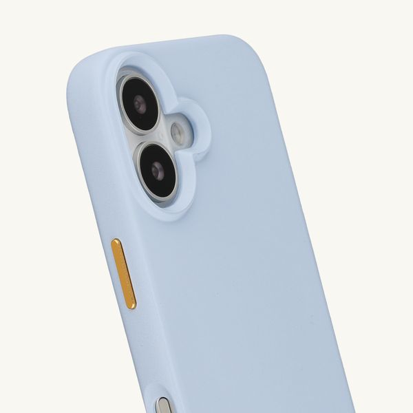 Selencia Cover posteriore Rivièra con MagSafe con ganci rimovibili Apple iPhone 17 - Powder Blue