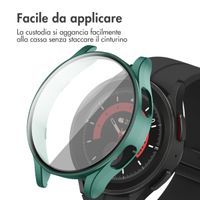 imoshion Cover rigida integrale Samsung Galaxy Watch 4 - 40 mm - Verde scuro