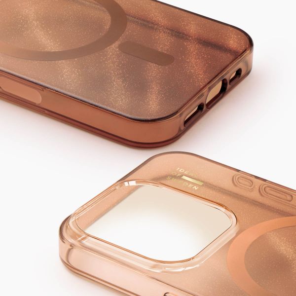 iDeal of Sweden Cover Trasparente con MagSafe Apple iPhone 16 Pro - Mocha Mousse