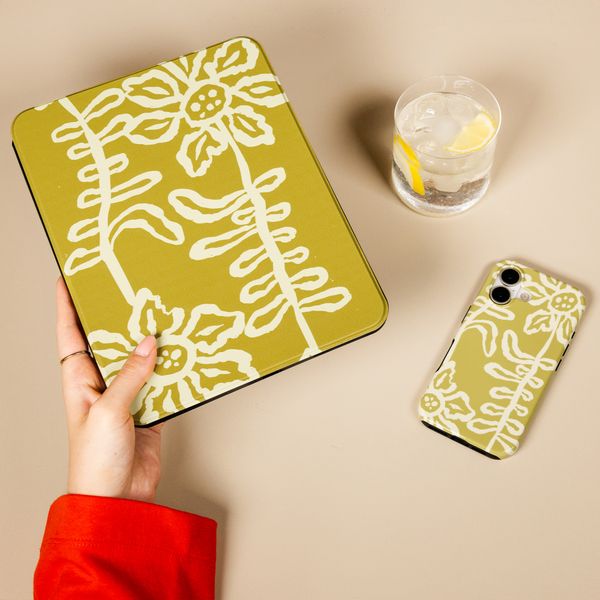 Selencia Cover per tablet Vivid Samsung Galaxy Tab A11 Plus / A9 Plus - Chalky Bloom