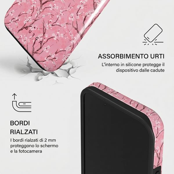 Burga Cover Posteriore Resistente con MagSafe Apple iPhone 14 - Sakura