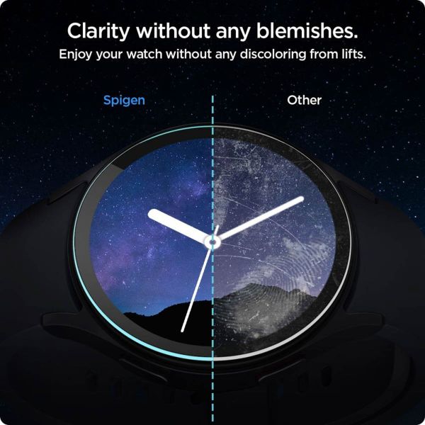 Spigen EZ FIT Glas.tR pellicola protettiva in vetro con applicatore Samsung Galaxy Watch 7 - 44 mm - Trasparente