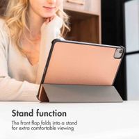 imoshion Cover a libro Trifold Apple iPad Pro 11 (2025) M5 / (2024) M4 - Oro rosa