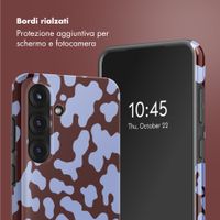 Selencia Cover posteriore Vivid con MagSafe Samsung Galaxy S25 - Moo'd Lavender Glow