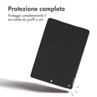 imoshion Cover a libro Trifold Apple iPad 9 (2021) 10.2 pollici / iPad 8 (2020) 10.2 pollici / iPad 7 (2019) 10.2 pollici - Nero