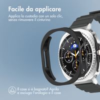 imoshion Cover rigida Bumper Samsung Galaxy Watch 8 Classic (46 mm) - Nero