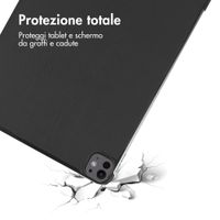 imoshion Cover a libro Trifold Apple iPad Pro 13 (2025) M5 / (2024) M4 - Nero