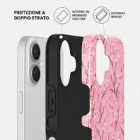 Burga Cover Posteriore Resistente con MagSafe Apple iPhone 16 - Sakura