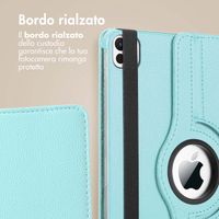 imoshion Cover Girevole a 360° Apple iPad Pro 13 (2025) M5 / (2024) M4 - Azzurro