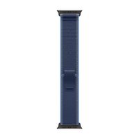 Apple Cinturino Trail Loop Apple Watch | 44/45/46/49 mm - Taglia S/M - Blue / Bright Blue Black Titanium
