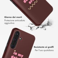 Selencia Cover posteriore Vivid con MagSafe Samsung Galaxy S25 - Delulu