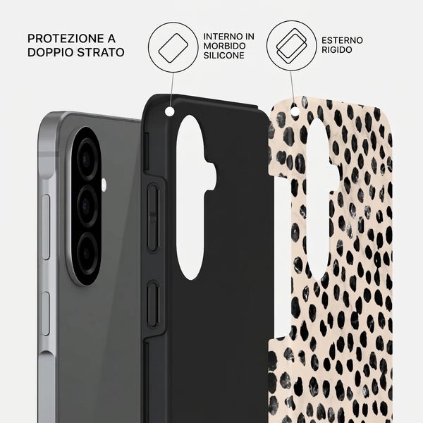 Burga Cover Posteriore Resistente Samsung Galaxy A57 (5G) - Almond Latte