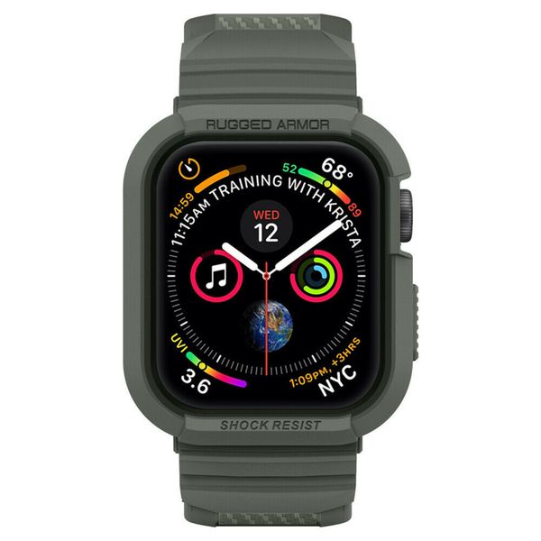 Spigen Cover Rugged Armor™ Pro Apple Watch 44 mm / 45 mm - Verde