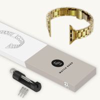 Selencia Cinturino sottile in acciaio a maglie Apple Watch | 38/40/41/42 mm - Oro