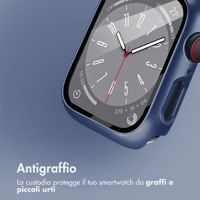 imoshion Cover rigida integrale Apple Watch 4 / 5 / 6 / SE - 44 mm - Blu scuro