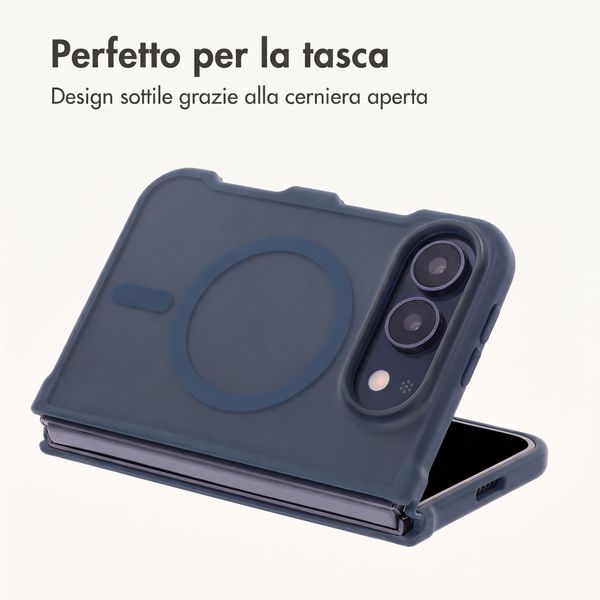 imoshion Cover posteriore Color Guard con MagSafe Apple iPhone Duo - Blu scuro