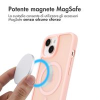 imoshion Cover posteriore Color Guard con MagSafe Apple iPhone 15 - Rosa chiaro