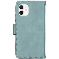 imoshion Cover a libro di Lusso Apple iPhone 12 Mini - Azzurro