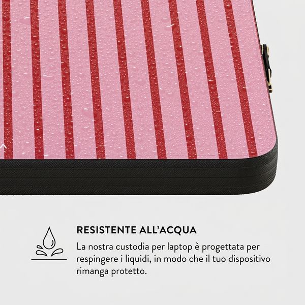 Burga Custodia per laptop 13 pollici - Laptopsleeve - Favorite Bikini