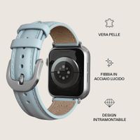 Burga Cinturino in vera pelle Apple Watch | 38/40/41/42 mm - Dream / Silver