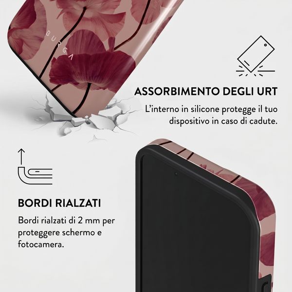 Burga Cover Posteriore Resistente Apple iPhone 15 - Tender Kiss