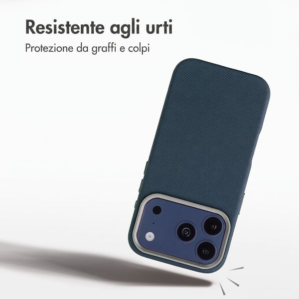 Accezz Cover Mesh con MagSafe Apple iPhone 17 Pro - Blu scuro