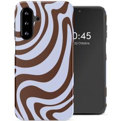 Selencia Cover Posteriore Vivid Samsung Galaxy A17 (5G) / (4G) - Dream Swirl Chocolate