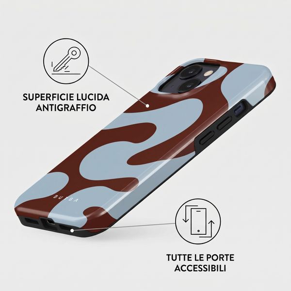 Burga Cover Posteriore Resistente con MagSafe Apple iPhone 15 - Core