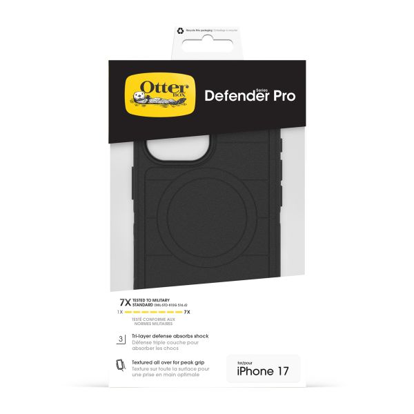 OtterBox Cover Posteriore Defender Pro con MagSafe Apple iPhone 17 - Black
